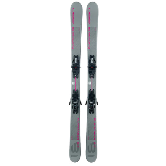 Elan Kids' Playmaker 81T LS Skis w/EL 7.5 GW Shift BLK/BLK Bindings 2025