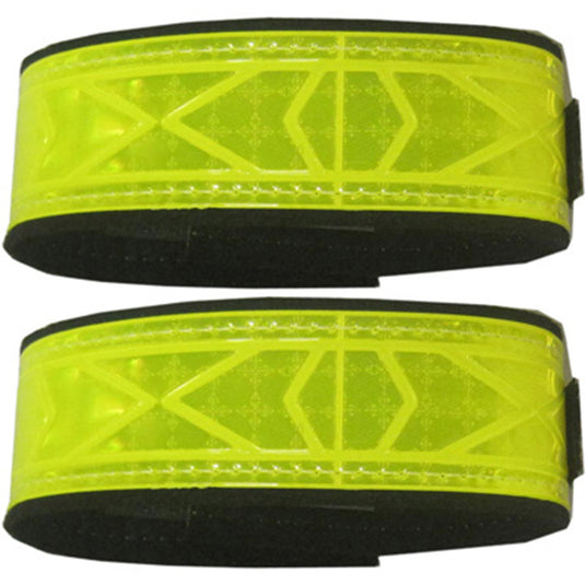 Jogalite Reflective Leg Bands Lime