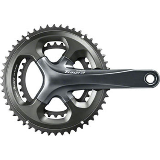 Shimano Tiagra FC-4700 Crankset - 175mm, 10-Speed, 52/36t, 110 Asymmetric BCD, Hollowtech II Spindle Interface, Gray