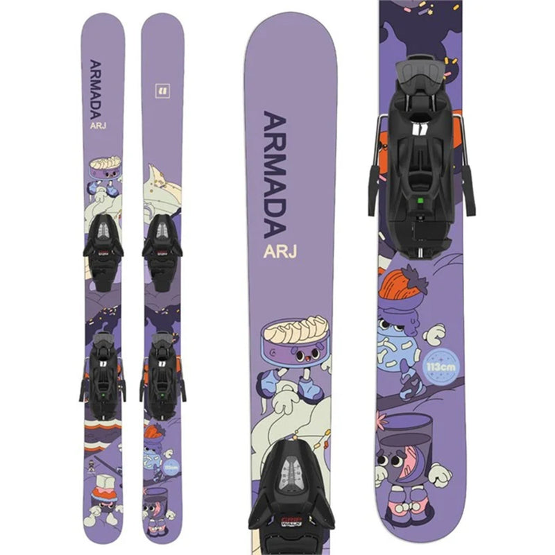 Load image into Gallery viewer, Armada Kids' ARJ Skis w/C5 Bindings 2025
