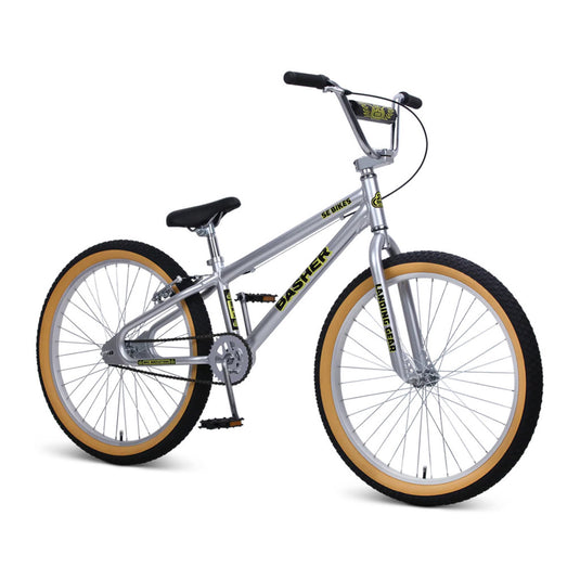 SE Bikes Basher 24-inch Kids' Bike in Black Lightning