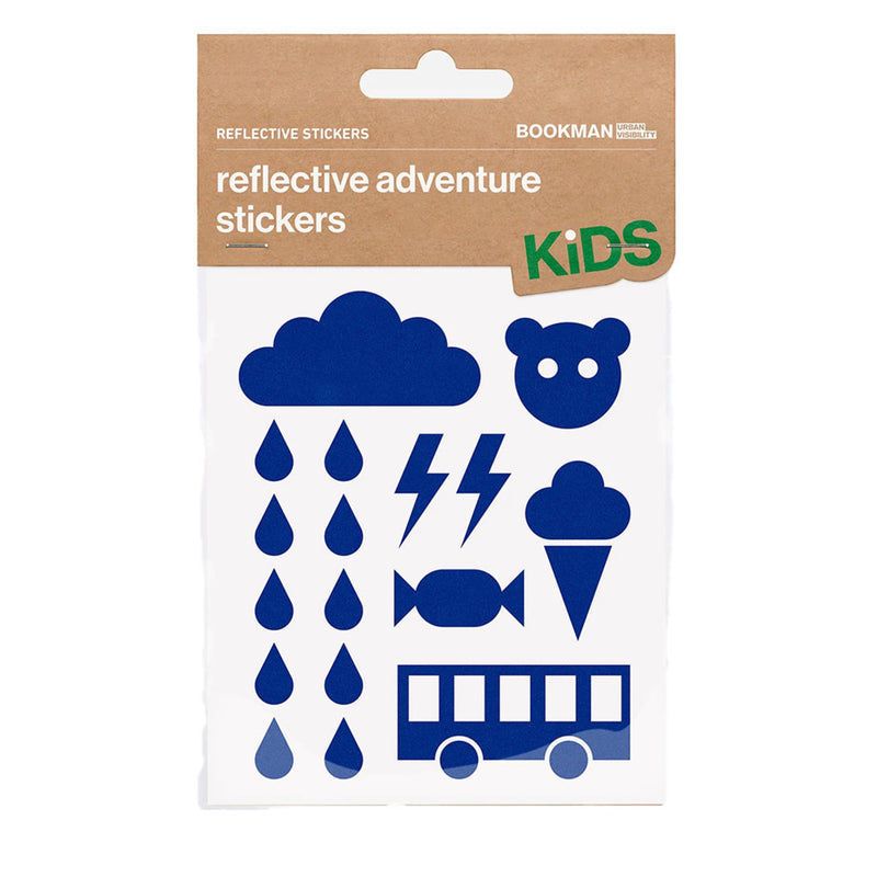 Load image into Gallery viewer, Bookman Visibility  Reflective Stickers Adventure
