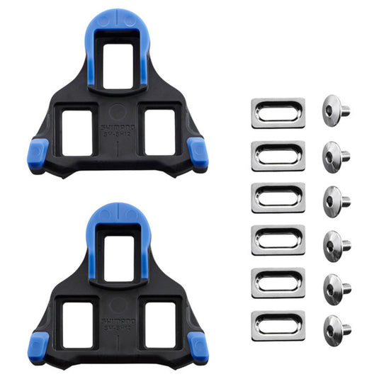 Shimano SM-SH12 Cleat Set Self Aligning Mode Pair Blue
