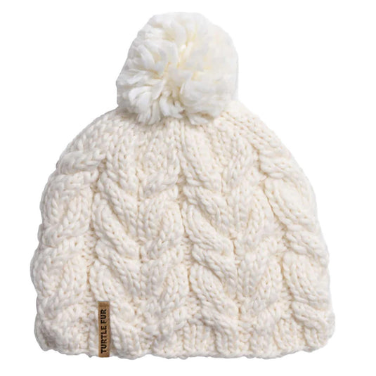 Turtle Fur Women's Merino Wool Millie Pom Beanie
