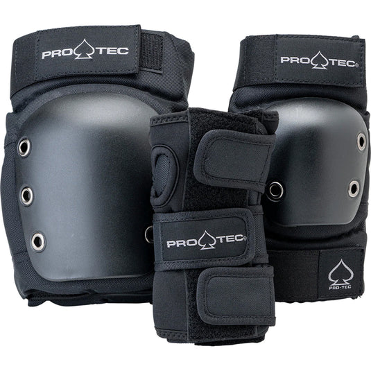 Pro-Tec Street Gear 3-Pack Open Back Pad Set