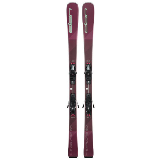 Elan Women's Explore 80 LS Skis w/EL 9 GW Shift Black/Black Bindings 2024