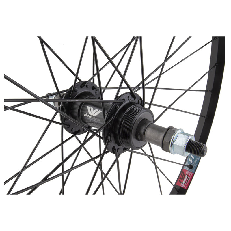 Load image into Gallery viewer, Wheel Master 24x1.75" Rear Wheel - Alloy, 5/6/7sp FW, BO, Black, 36H
