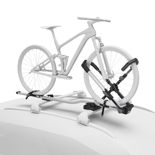 Thule UpRide Roof Top Bike Rack Wheel Mount Black/Aluminium