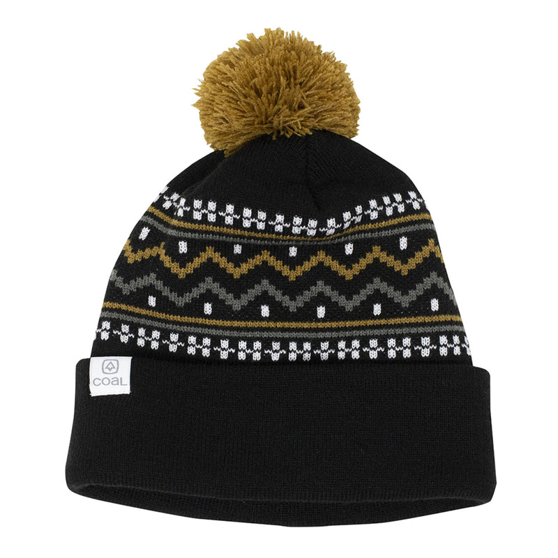 Load image into Gallery viewer, Coal Fjord Pom Beanie

