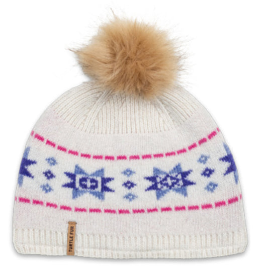 Turtle Fur Women's lambswool North Star Pom Beanie